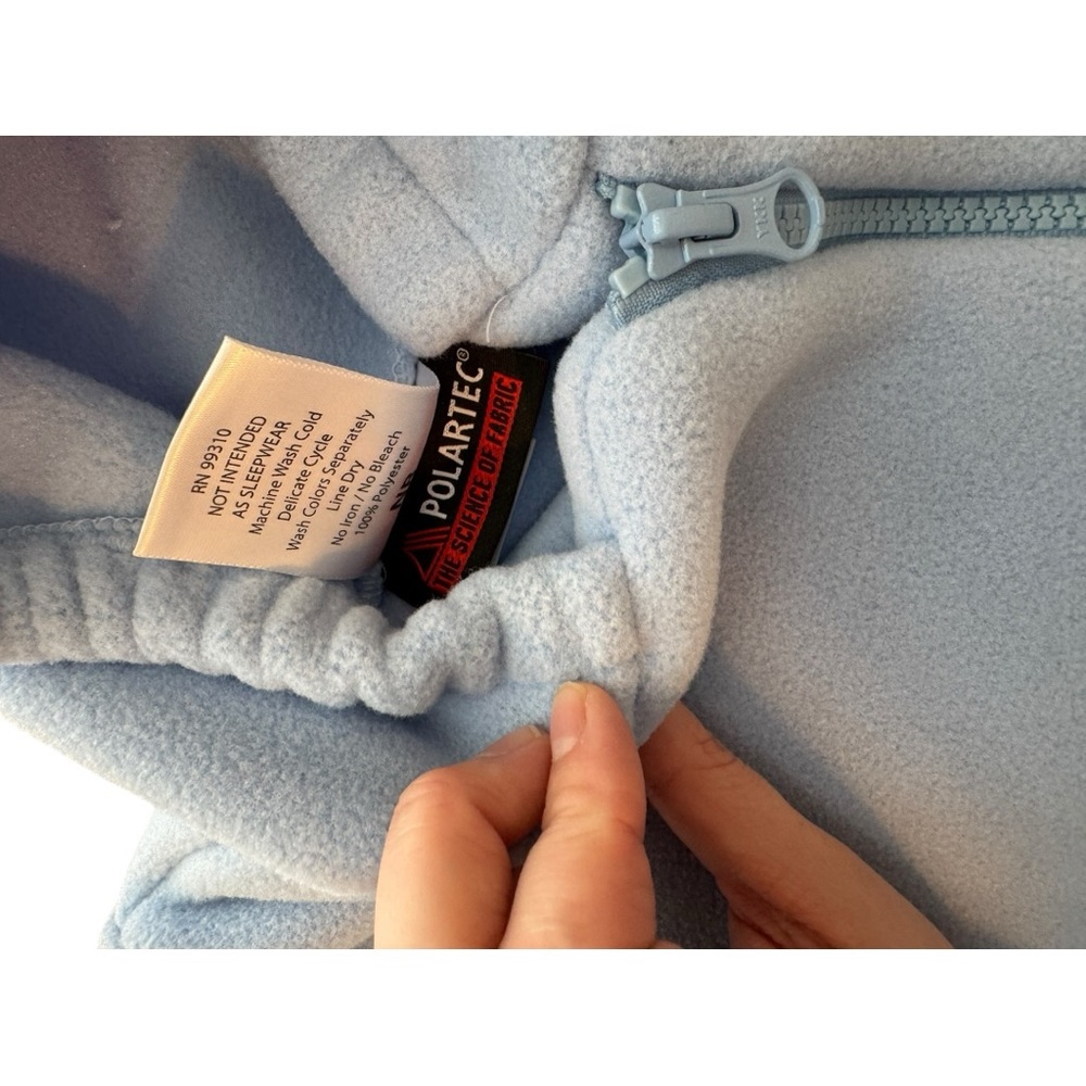 WIDGEON WARM PLUS BABY GIRLS or BOYS FLEECE BUNTING SUIT - BLUE NEWBORN - Picture 11 of 13